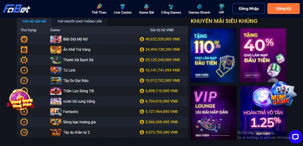 Tổng quan lợi ích từ các chương trình khuyến mãi Lucki8