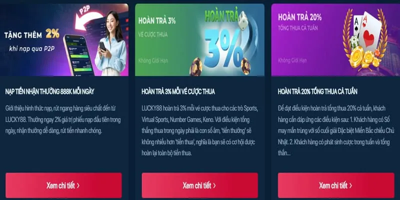 Hình ảnh giới thiệu tổng quan về nền tảng cá cược trực tuyến Lucki8 tại Việt Nam